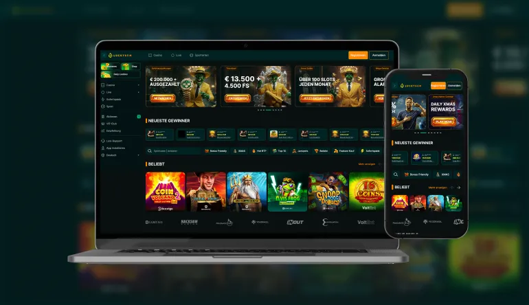 Capture d'écran de l'app LuckyGem Casino